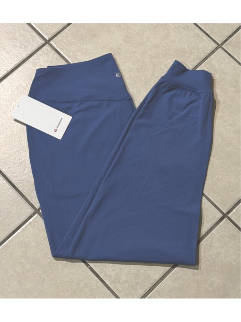 LULULEMON ALIGN HIGH RISE JOGGER REGULAR 28.5” BRILLIANT BLUE COLOR SIZE 10